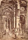 Interior of a Church by Bramante